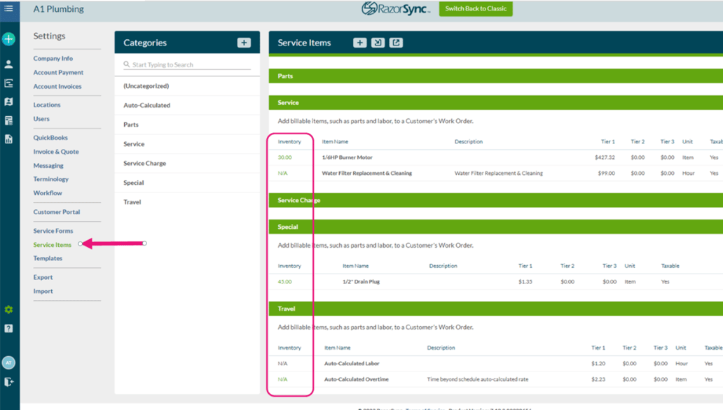 Available Inventory Inventory Management