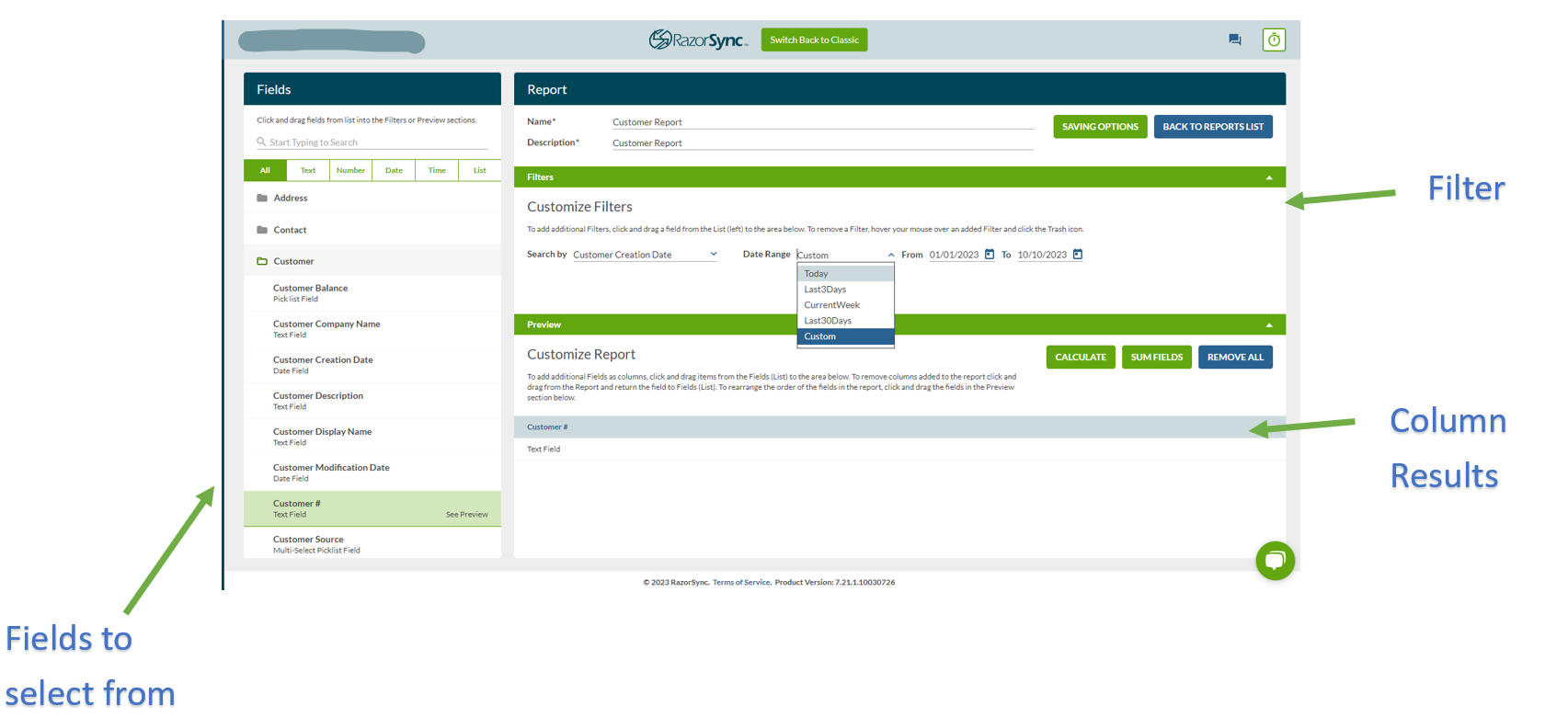 How to create Ad Hoc Reports
